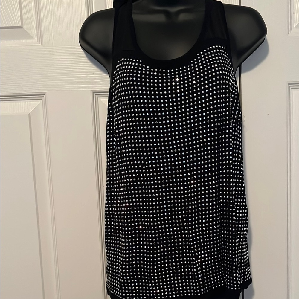 INC XL Diamond Studded Top